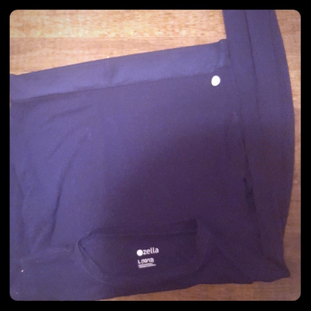 Zella dance crop shirt